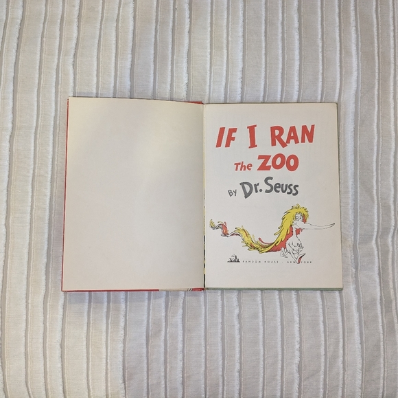 Vintage Dr. Seuss book if I ran the zoo - Picture 6 of 7